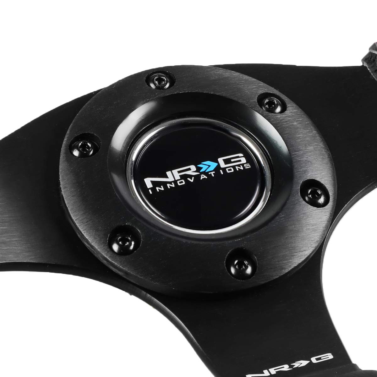 Amazon.com: NRG Innovations RST-012R 320mm Race Style Leather